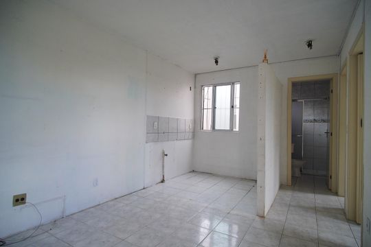 Sala de apartamento à venda com 2 quartos, 42m² em Canudos, Novo Hamburgo