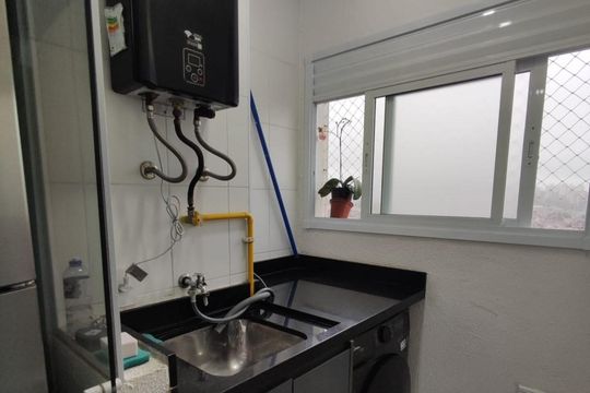 Área de Serviço de apartamento para alugar com 2 quartos, 41m² em Americanópolis, São Paulo
