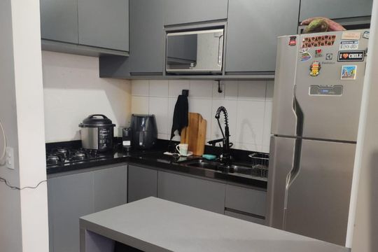 Cozinha de apartamento para alugar com 2 quartos, 41m² em Americanópolis, São Paulo