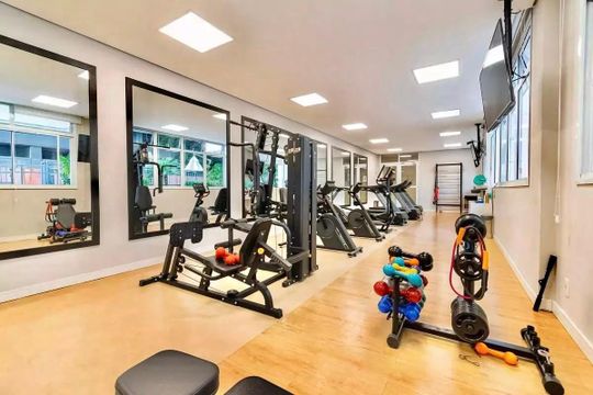Área comum - Academia de apartamento à venda com 2 quartos, 64m² em Jardim Prudência, São Paulo