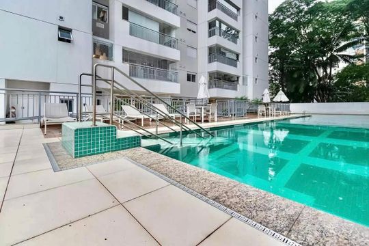 Área comum - Piscina de apartamento à venda com 2 quartos, 64m² em Jardim Prudência, São Paulo