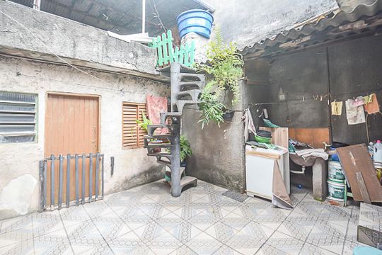 Área de Serviço de casa à venda com 1 quarto, 130m² em Jardim Petroni, São Bernardo do Campo