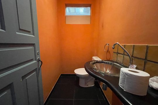 Lavabo de casa para alugar com 2 quartos, 65m² em Caxingui, São Paulo