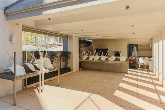 Área comum - Churrasqueira de apartamento à venda com 3 quartos, 108m² em Vila Polopoli, São Paulo