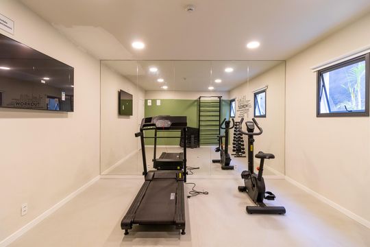 Área comum - Academia de apartamento à venda com 1 quarto, 24m² em Barra Funda, São Paulo