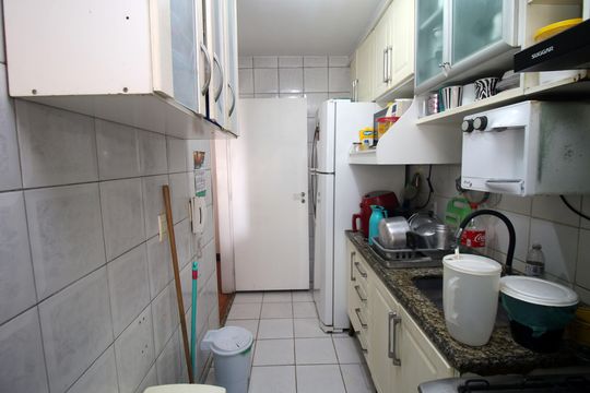 Cozinha de apartamento à venda com 3 quartos, 70m² em Vila da Penha, Rio de Janeiro