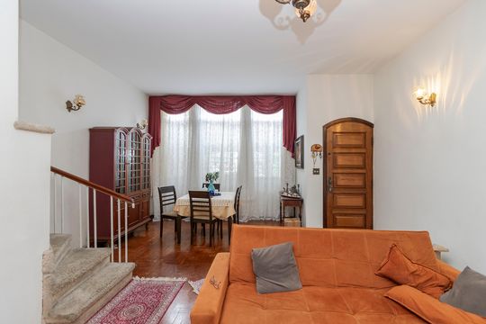 Sala de casa para alugar com 3 quartos, 159m² em Brooklin, São Paulo
