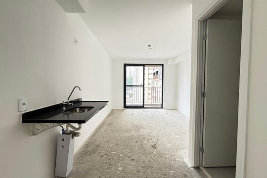 Studio de kitnet/studio para alugar com 1 quarto, 25m² em Vila Olímpia, São Paulo
