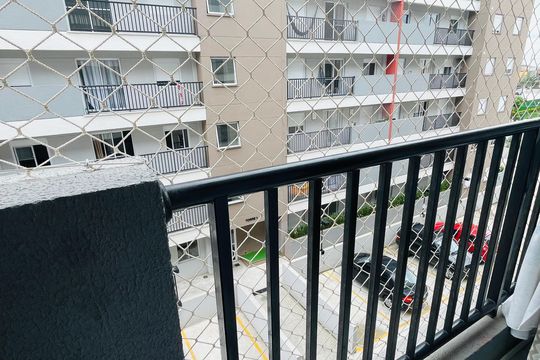 Varanda da Sala de apartamento para alugar com 2 quartos, 40m² em Jardim Adriana, Guarulhos