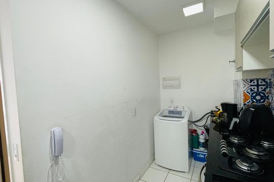 Cozinha de apartamento para alugar com 2 quartos, 40m² em Jardim Adriana, Guarulhos
