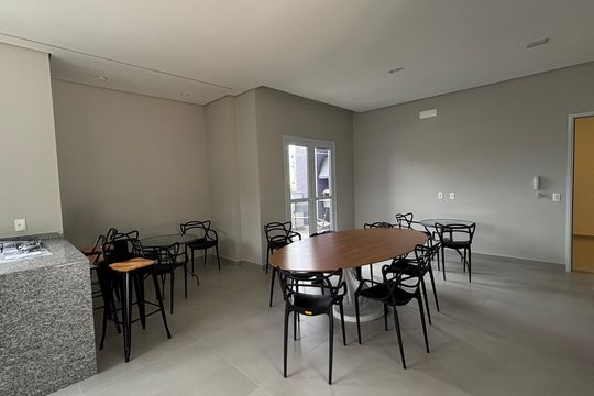 Salão de Festas de apartamento à venda com 2 quartos, 65m² em Parque das Nações, Santo André