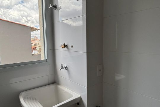Área de Serviço de apartamento à venda com 2 quartos, 65m² em Parque das Nações, Santo André