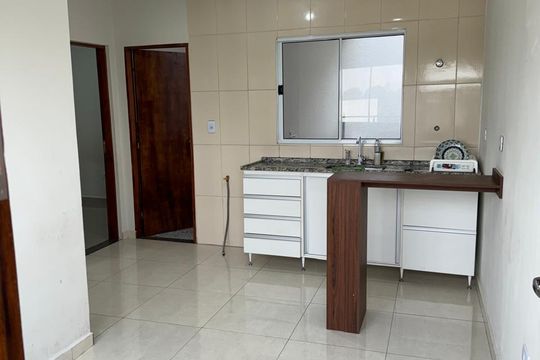 Cozinha de apartamento à venda com 2 quartos, 43m² em Chácara Califórnia, São Paulo