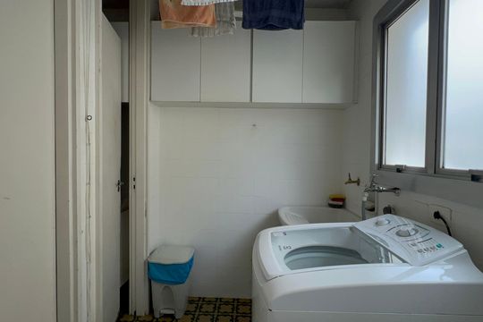 Área de Serviço de apartamento para alugar com 3 quartos, 117m² em Pinheiros, São Paulo