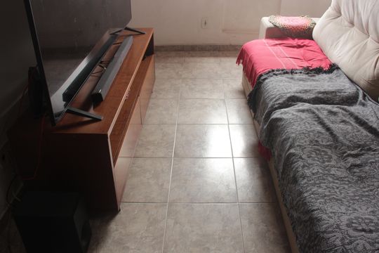 Sala de apartamento para alugar com 3 quartos, 120m² em Embaré, Santos