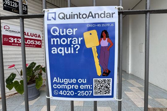 PLACA FACHADA PEHT-83 de kitnet/studio à venda com 1 quarto, 28m² em Centro, São Leopoldo