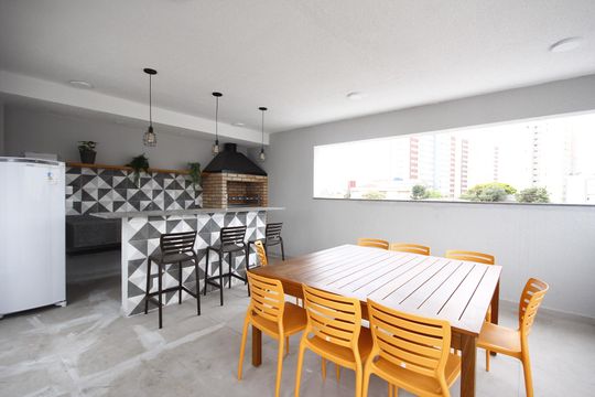 Área comum de apartamento para alugar com 2 quartos, 38m² em Cambuci, São Paulo