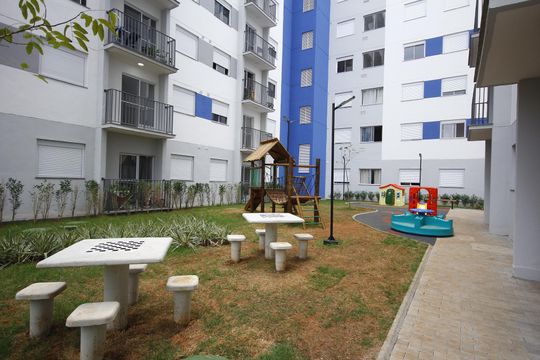 Área comum de apartamento para alugar com 2 quartos, 38m² em Cambuci, São Paulo