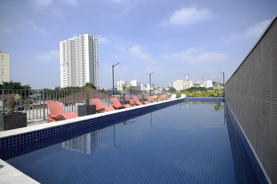 Área comum de apartamento para alugar com 2 quartos, 38m² em Cambuci, São Paulo