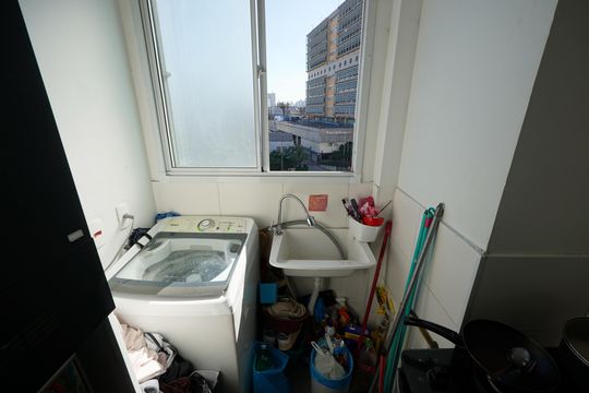 Área de Serviço de apartamento para alugar com 2 quartos, 38m² em Cambuci, São Paulo