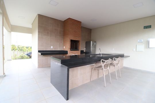 Área comum - Churrasqueira de apartamento para alugar com 2 quartos, 44m² em Jardim Sul, Uberlândia