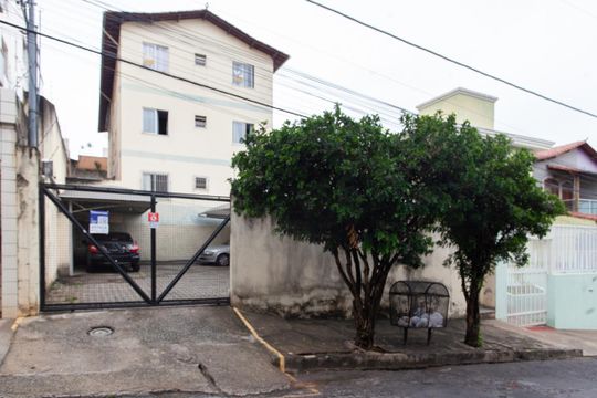 Fachada de apartamento à venda com 3 quartos, 65m² em Serrano, Belo Horizonte