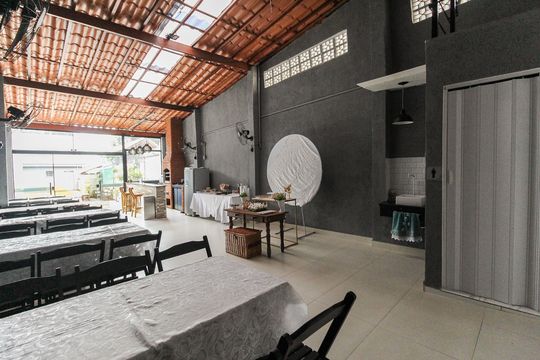 Churrasqueira de casa de condomínio à venda com 2 quartos, 71m² em Vila Carmosina, São Paulo