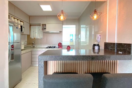 Cozinha de apartamento à venda com 2 quartos, 150m² em Ipiranga, Belo Horizonte