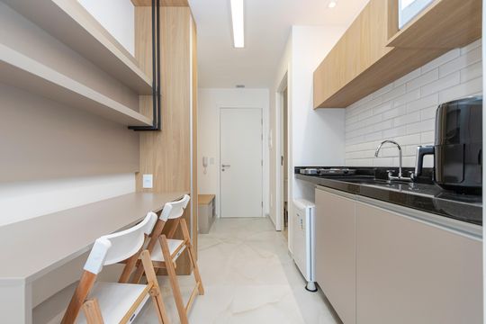 Studio de kitnet/studio para alugar com 1 quarto, 36m² em Jardim das Acacias, São Paulo