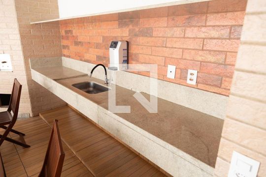 Área comum - Churrasqueira de apartamento à venda com 2 quartos, 64m² em Vila Leonor, Guarulhos