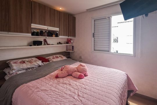 Quarto 1 de apartamento para alugar com 2 quartos, 65m² em Vila Siqueira (zona Norte), São Paulo