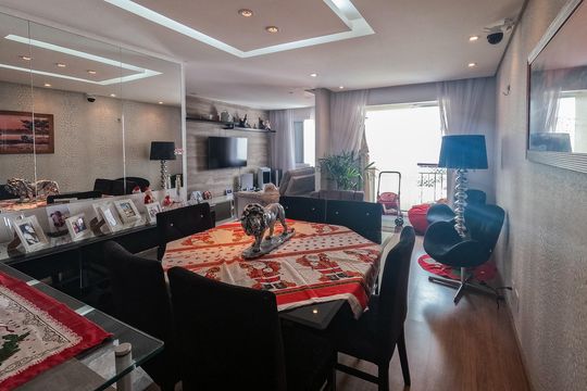 Sala de apartamento para alugar com 2 quartos, 65m² em Vila Siqueira (zona Norte), São Paulo