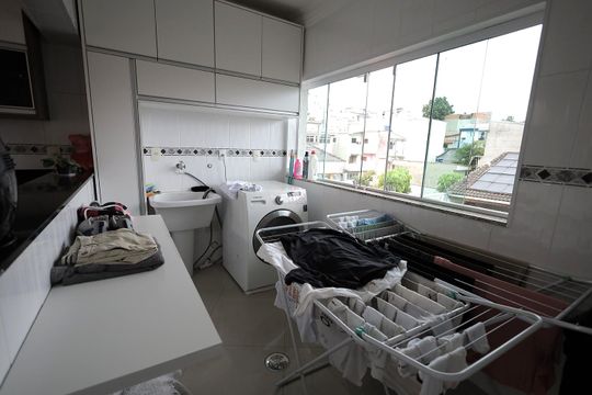 Área de Serviço 1 de casa à venda com 6 quartos, 500m² em Parque das Nações, Santo André