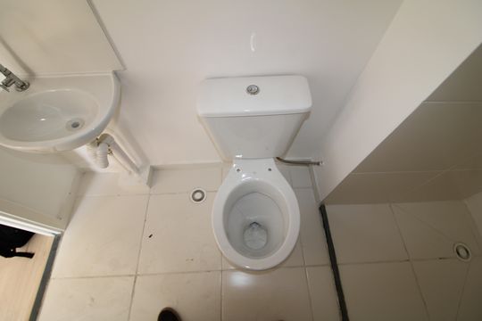 Banheiro de apartamento à venda com 2 quartos, 28m² em Casa Verde Alta, São Paulo