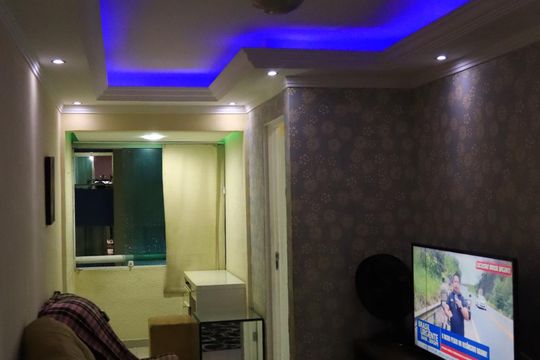 Sala de apartamento para alugar com 1 quarto, 45m² em Nova Brasília, Salvador
