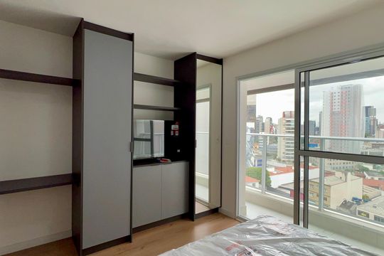 Studio de kitnet/studio para alugar com 1 quarto, 25m² em Pinheiros, São Paulo