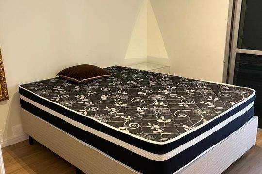 Quarto de apartamento à venda com 1 quarto, 43m² em Jardins, São Paulo