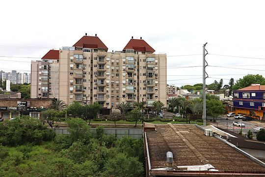 Vista do Quarto 2 de apartamento à venda com 2 quartos, 60m² em São Sebastião, Porto Alegre