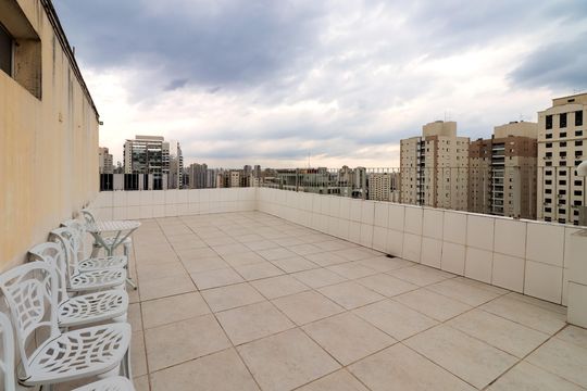 Área Comum - Solarium de apartamento à venda com 2 quartos, 80m² em Água Branca, São Paulo