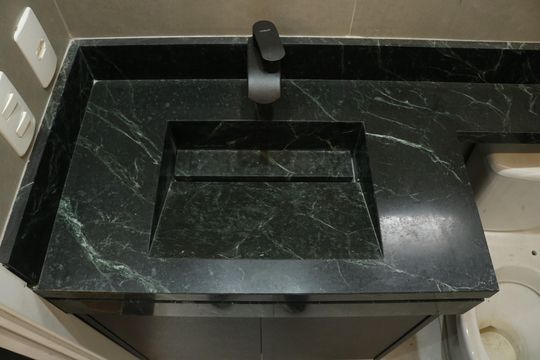Banheiro da Suíte de apartamento à venda com 3 quartos, 67m² em Vila Anastácio, São Paulo