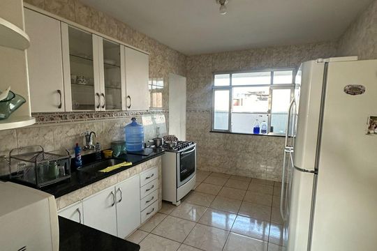 Cozinha de casa para alugar com 3 quartos, 100m² em Centro, Mesquita
