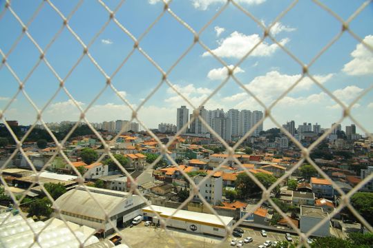 Suíte - VIsta de apartamento à venda com 2 quartos, 69m² em Centro, São Bernardo do Campo