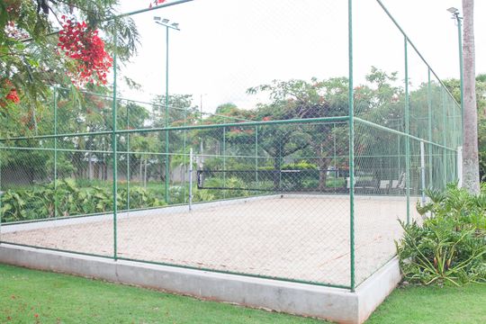 Área Comum - Quadra de Areia de casa de condomínio para alugar com 4 quartos, 310m² em Jardim Karaíba, Uberlândia