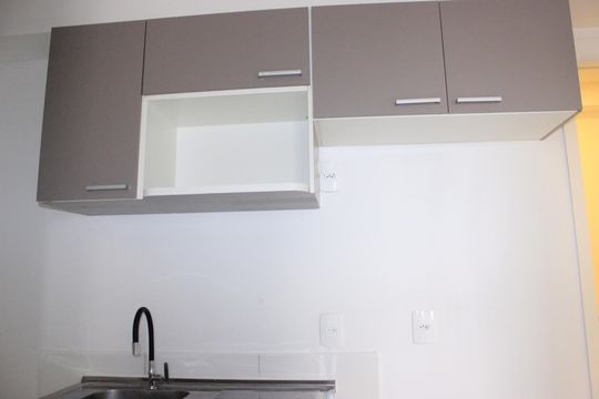 Cozinha de apartamento à venda com 2 quartos, 37m² em Vila Flora, Guarulhos