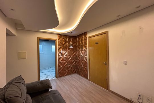 Sala de apartamento à venda com 2 quartos, 72m² em Rondônia, Novo Hamburgo