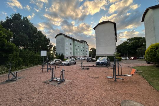 Área comum de apartamento à venda com 2 quartos, 72m² em Rondônia, Novo Hamburgo