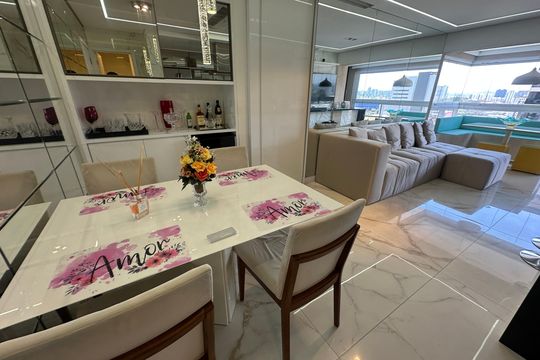 Sala de apartamento para alugar com 2 quartos, 82m² em Bethaville I, Barueri