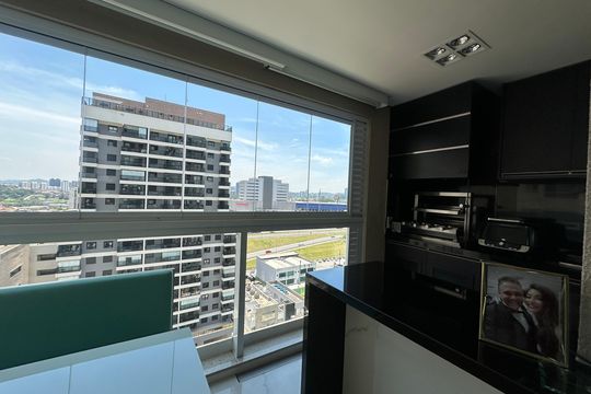 Varanda de apartamento para alugar com 2 quartos, 82m² em Bethaville I, Barueri