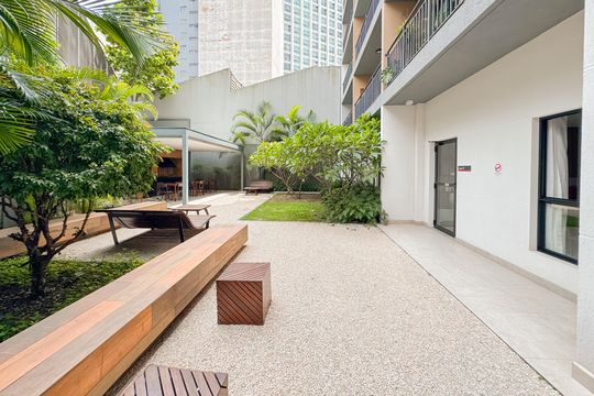 Área comum de kitnet/studio à venda com 1 quarto, 26m² em Liberdade, São Paulo