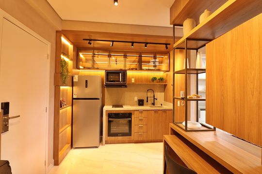 Studio de kitnet/studio para alugar com 1 quarto, 25m² em Vila Campestre, São Bernardo do Campo